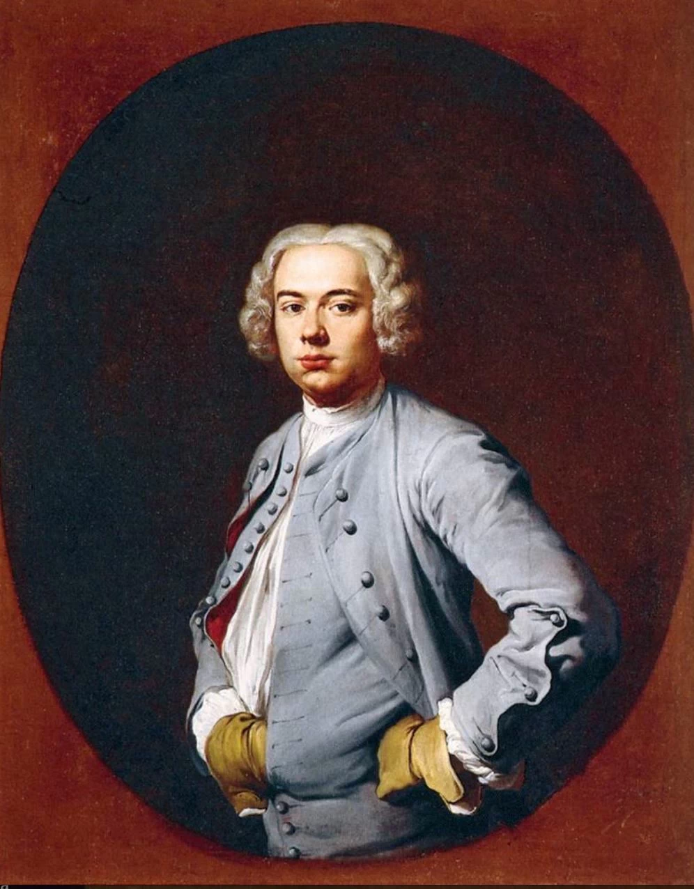 Giacomo Ceruti, il Pitocchetto - 198, itratto di nobiluomo, Thyssen, Bornemisza Museum